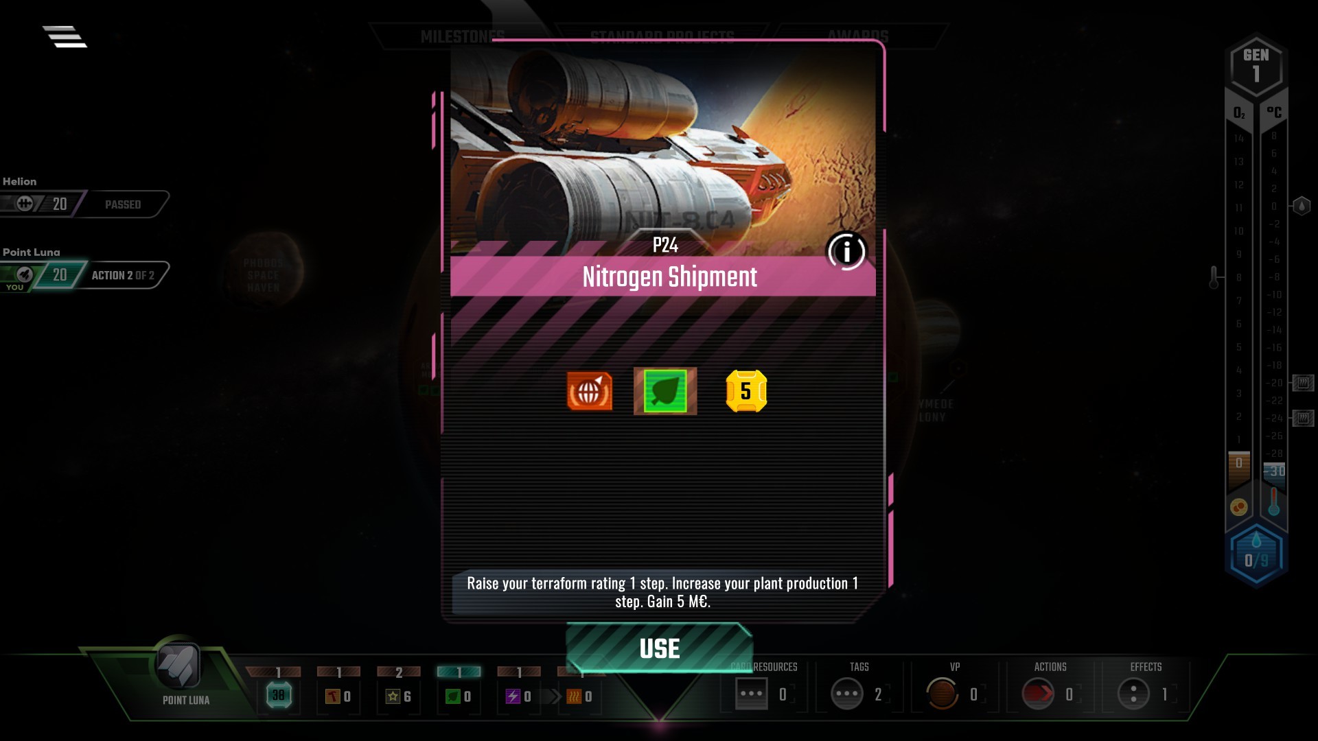 Terraforming Mars - Prelude Screenshot 3