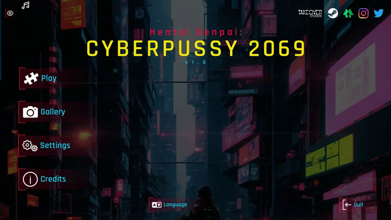 Hentai Senpai: Cyberpussy 2069 Screenshot 0