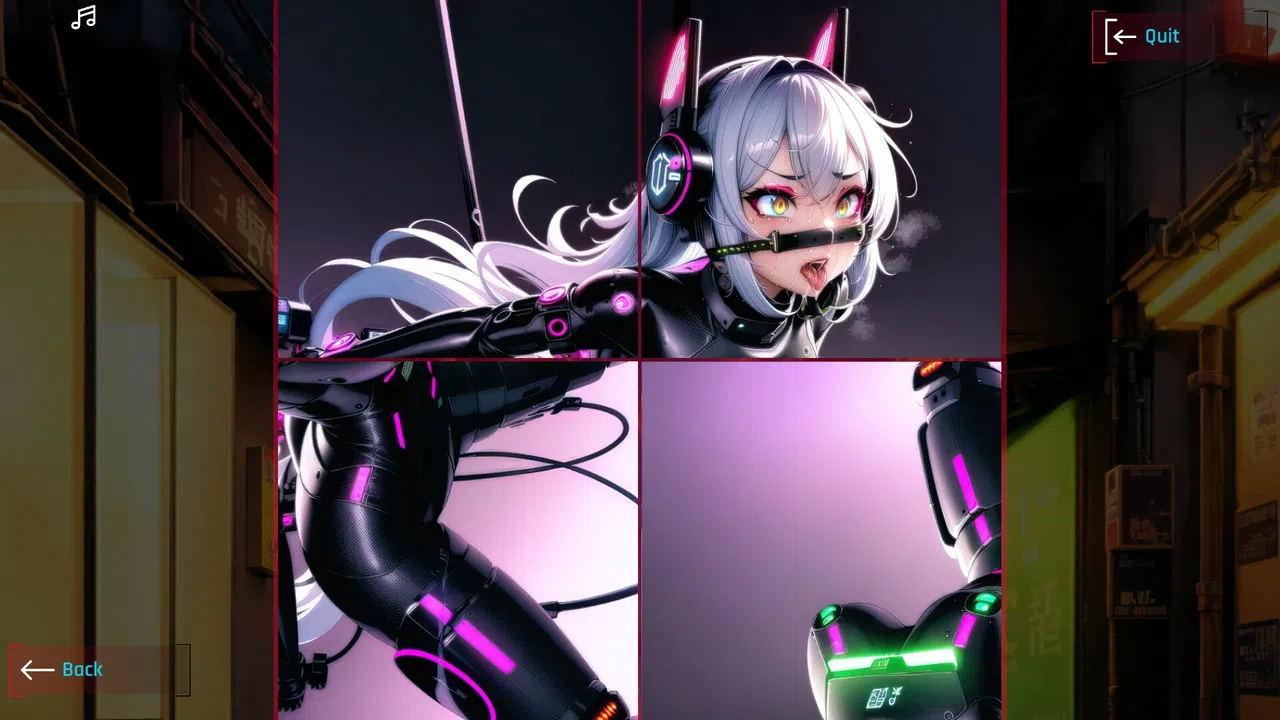 Hentai Senpai: Cyberpussy 2069 Screenshot 1