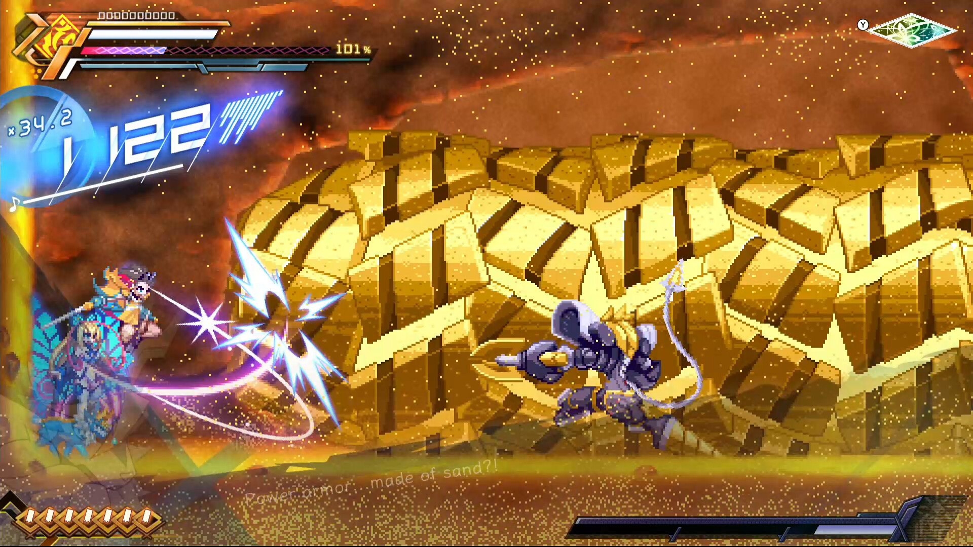 Azure Striker GUNVOLT 3 Screenshot 2
