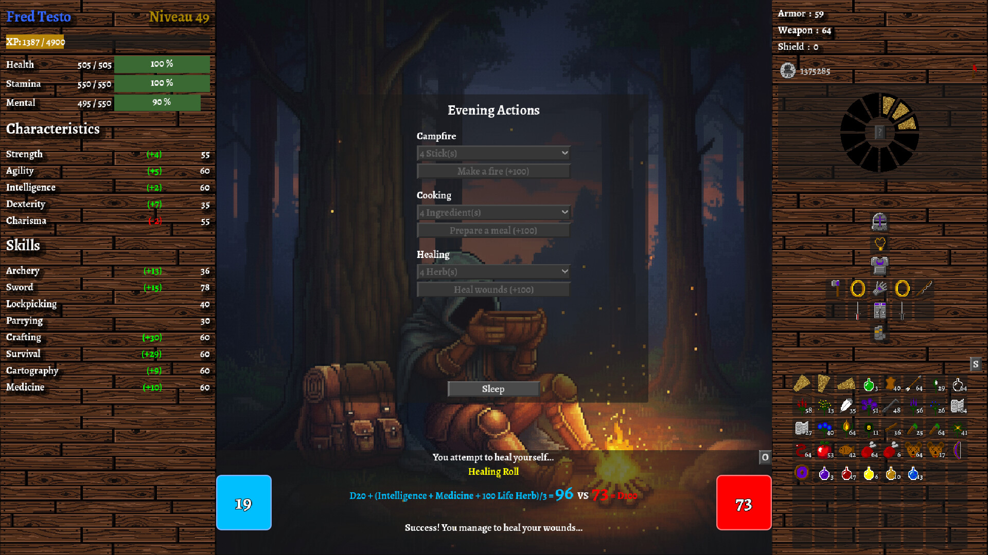 The Adventure of Fred - The traveler's dial - Screenshot 2