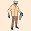 OFFICER ZOMBIE DESTROYER icon
