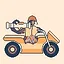 MOTORCYCLE BAZOOKA ZOMBIE DESTROYER icon