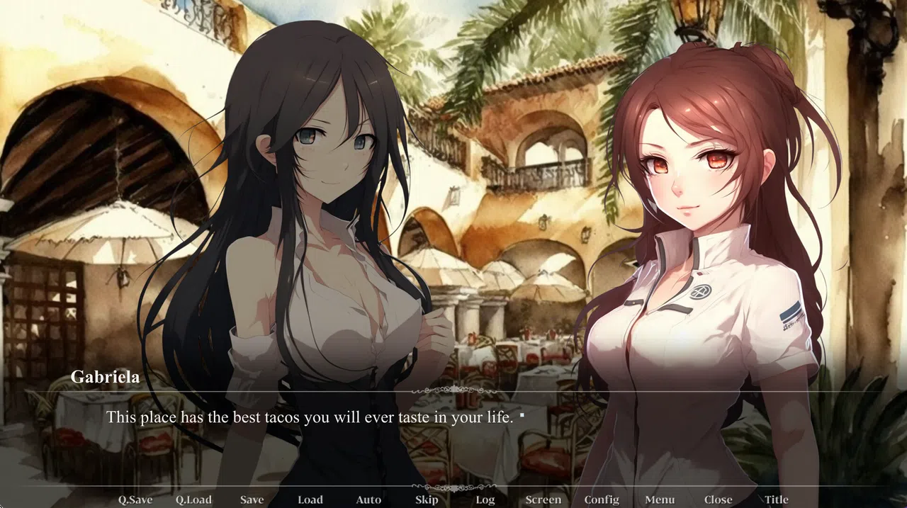 Lovers in Playa Rosa Screenshot 0