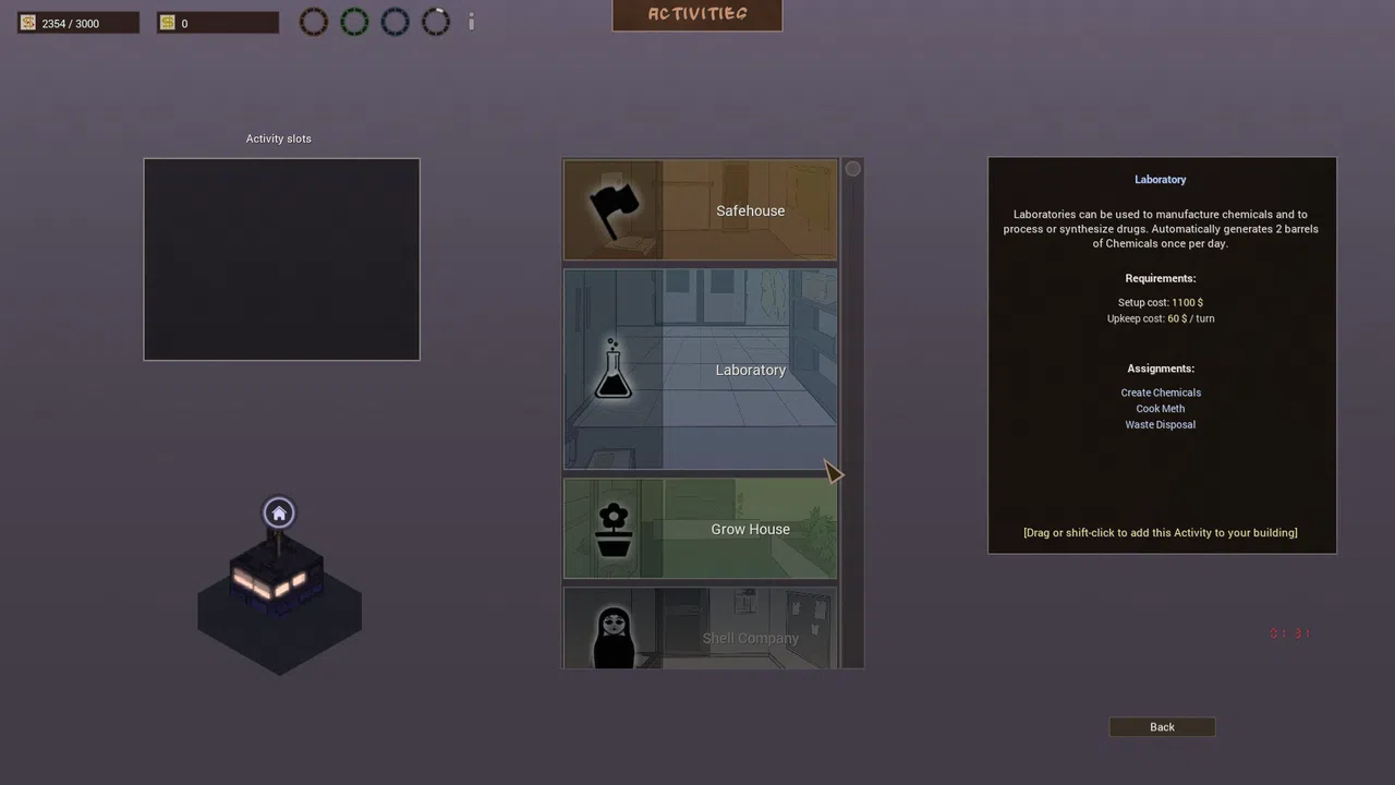 ALL IN THE GAME: Crime Strategy Screenshot 1