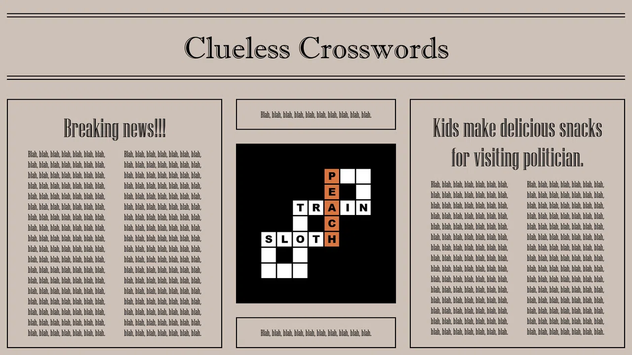 Clueless Crosswords Screenshot 2