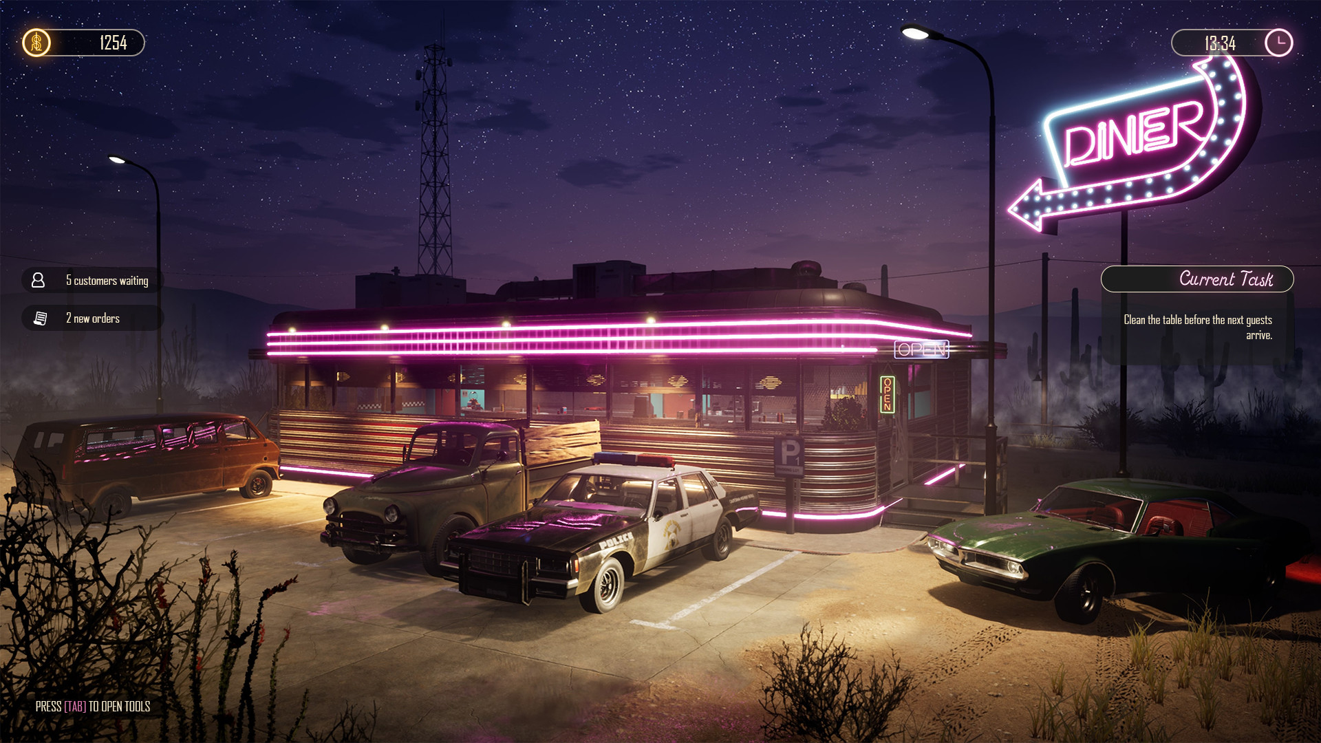 Road Diner Simulator Screenshot 0
