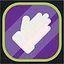 Gloves on icon