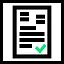 A lot of contracts icon