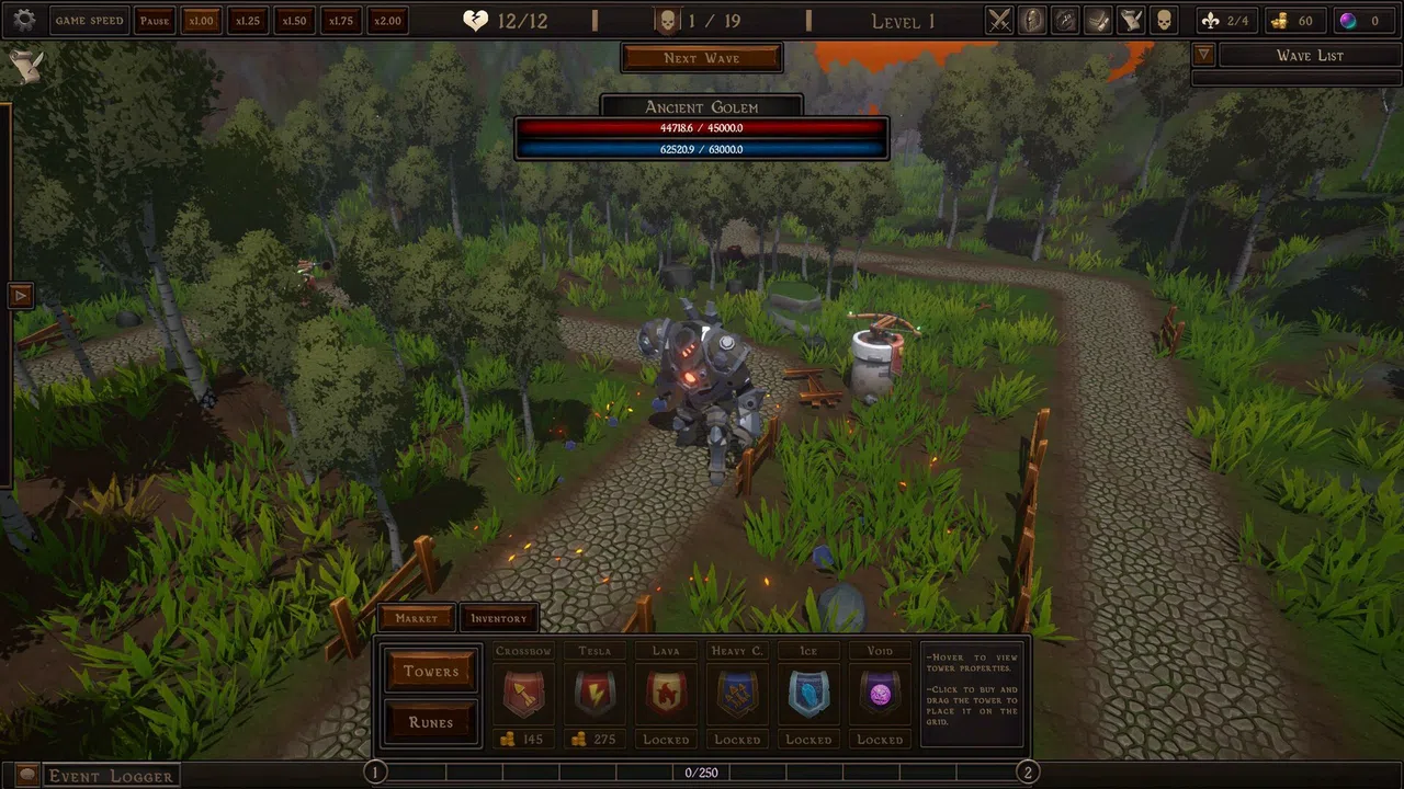 The Cursed Village TD Screenshot 2