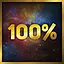 100% icon