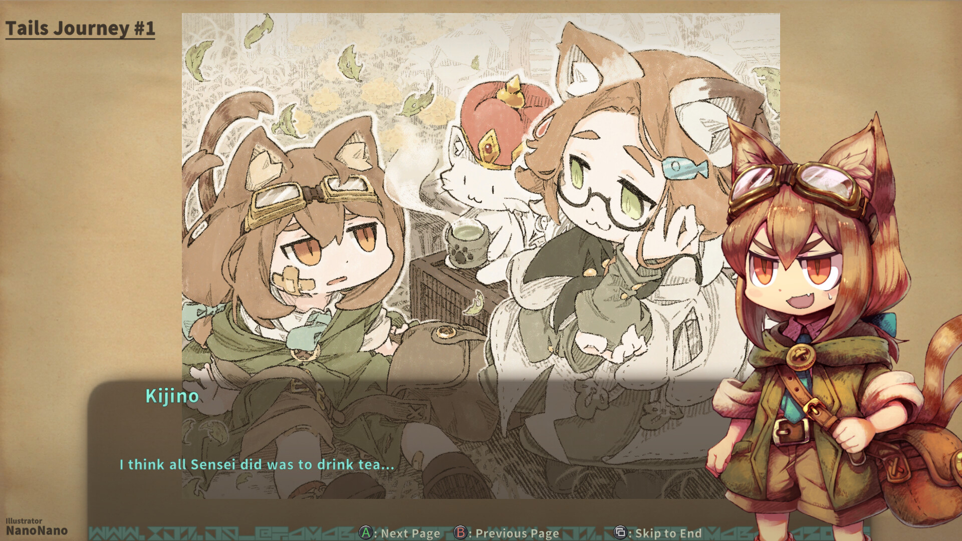 isekizima: Ruins and Tails Journey Screenshot 1