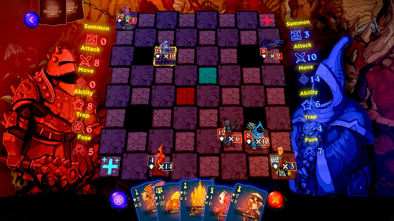 Monsters' Gambits Screenshot 1