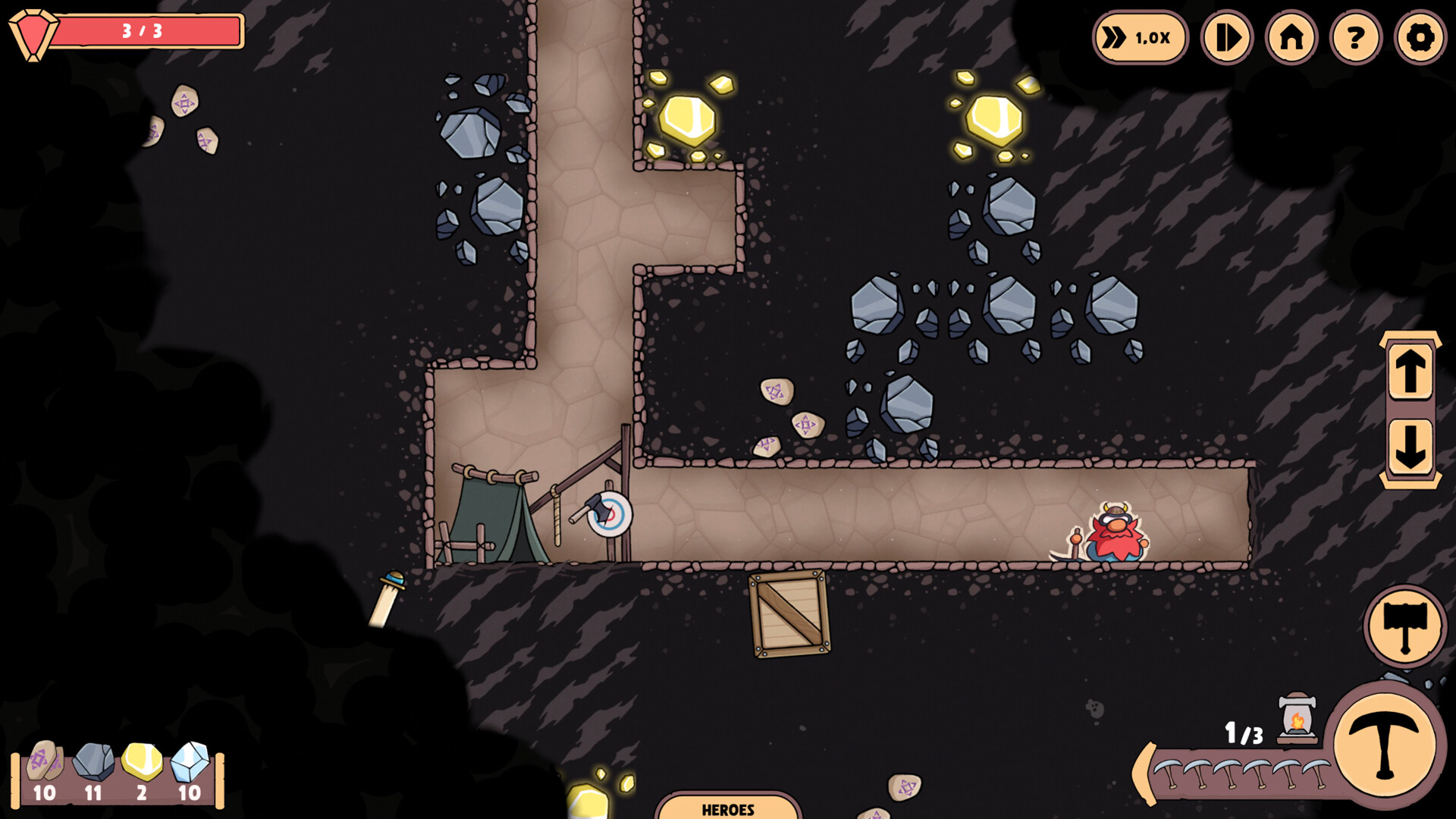 Hold The Mine Screenshot 1