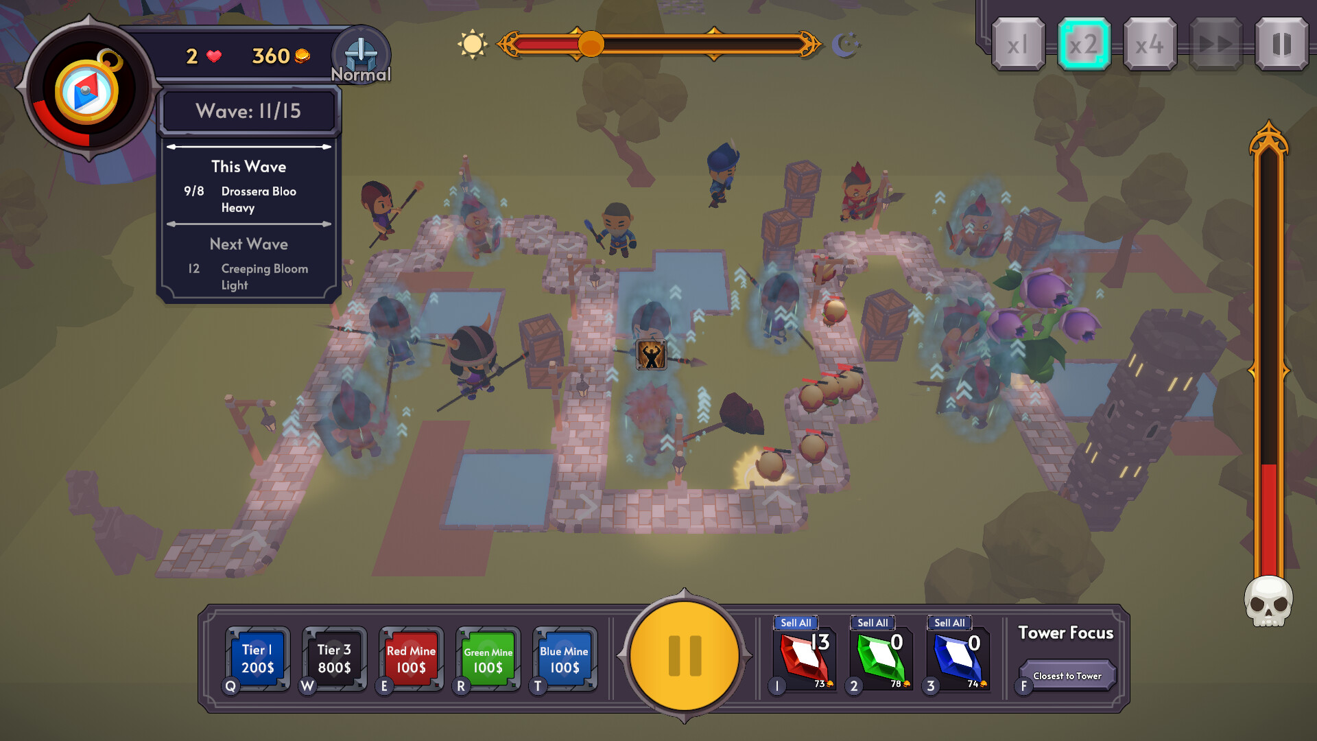 Royal Wars: Farm TD Screenshot 0