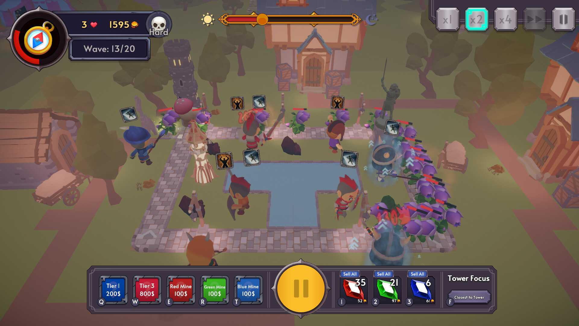 Royal Wars: Farm TD Screenshot 3