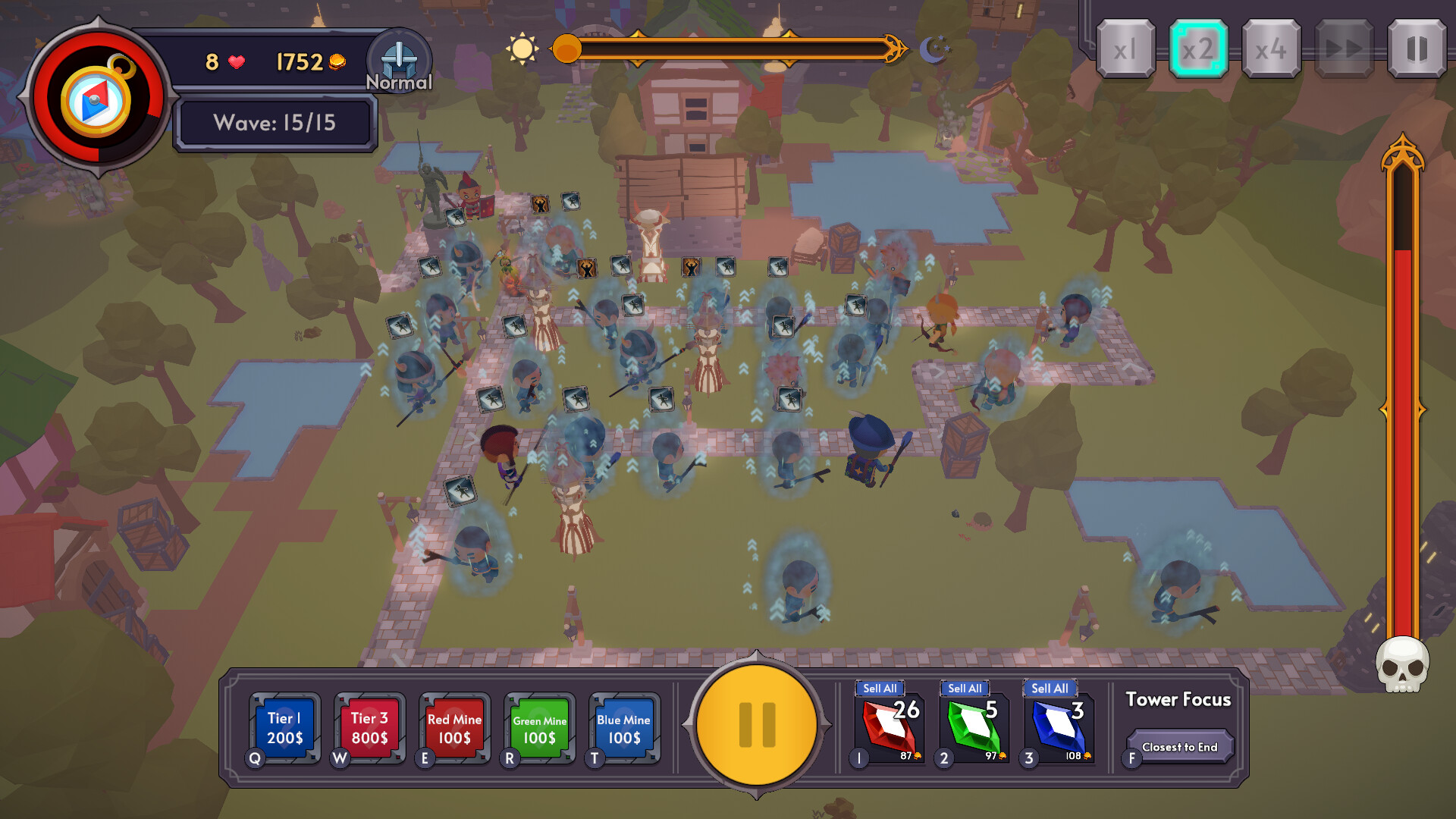 Royal Wars: Farm TD Screenshot 2