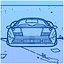 Stem, sturdy stance icon