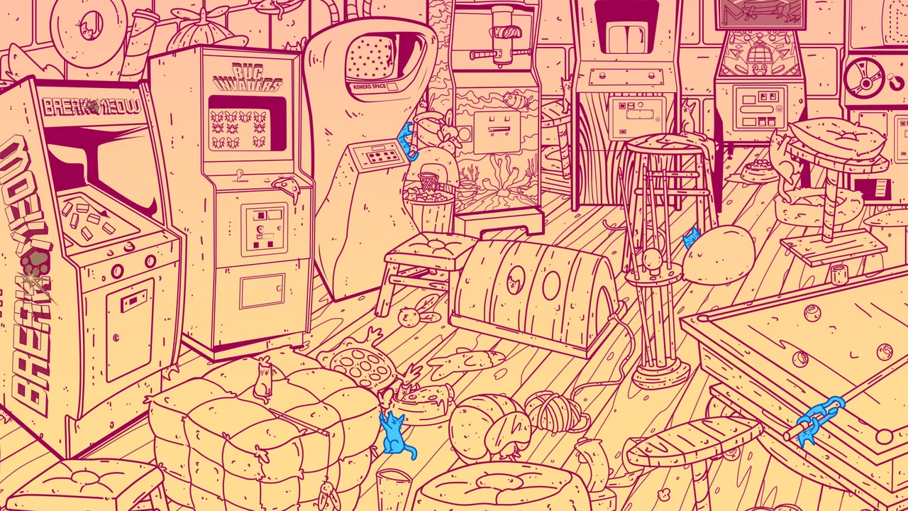 An Arcade Full of Cats Screenshot 0