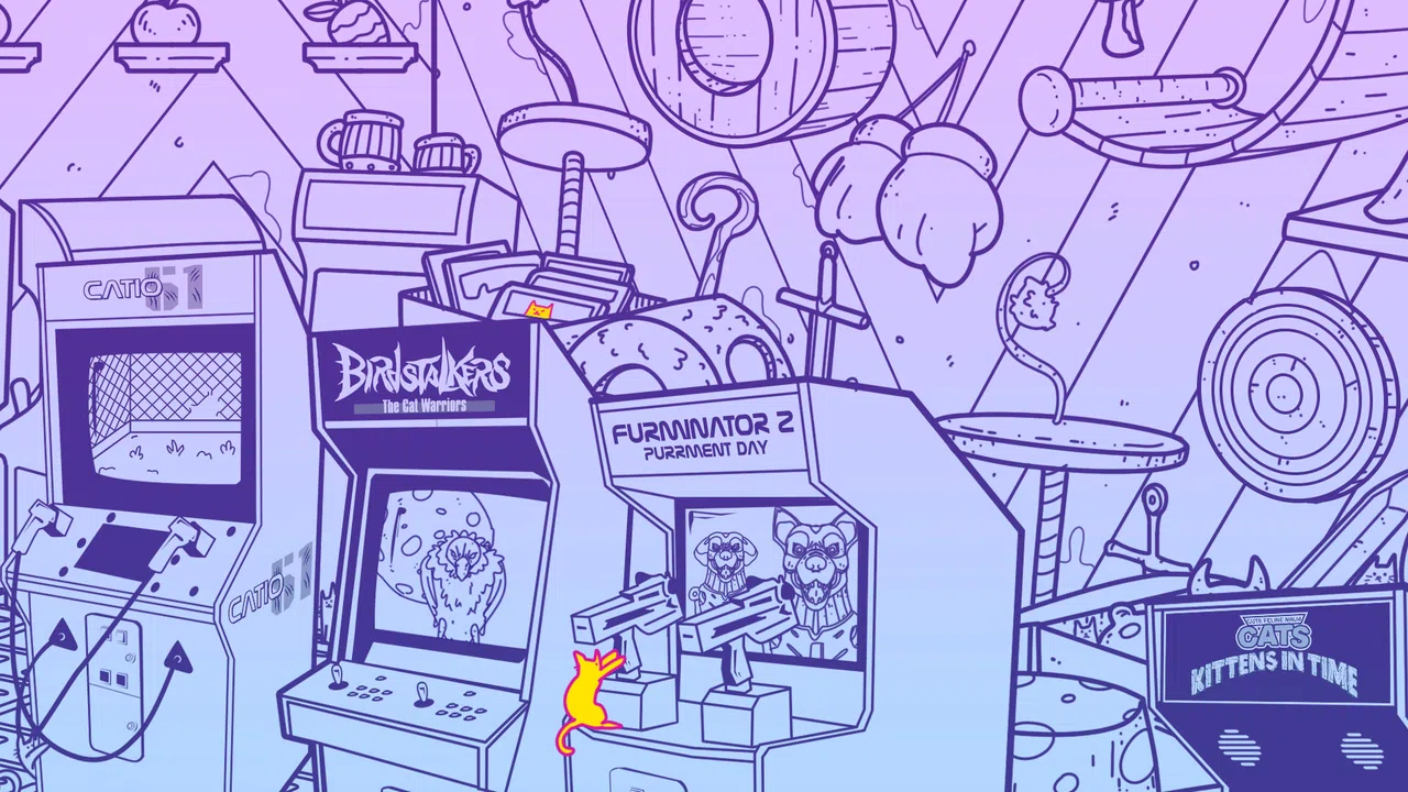 An Arcade Full of Cats Screenshot 2
