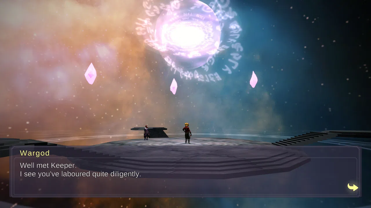 Legend of the Wargod Screenshot 1