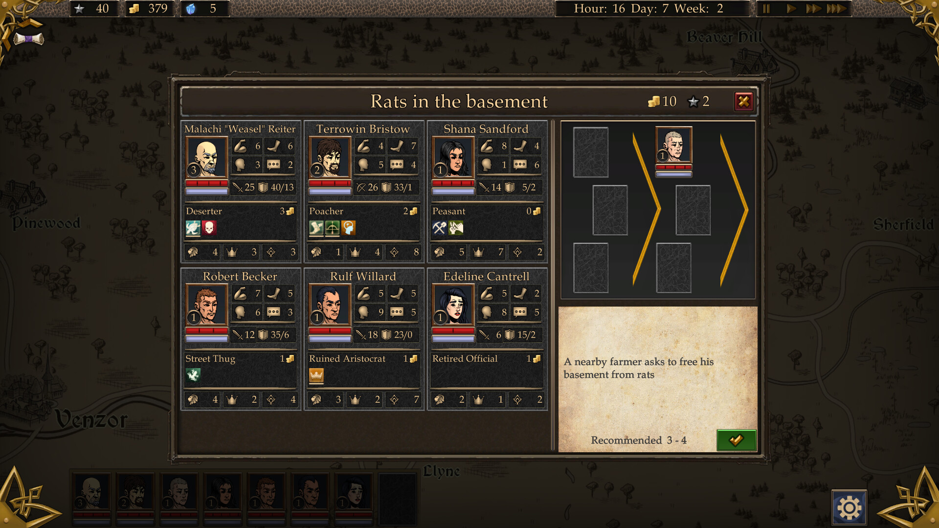 Blades For Hire Screenshot 1