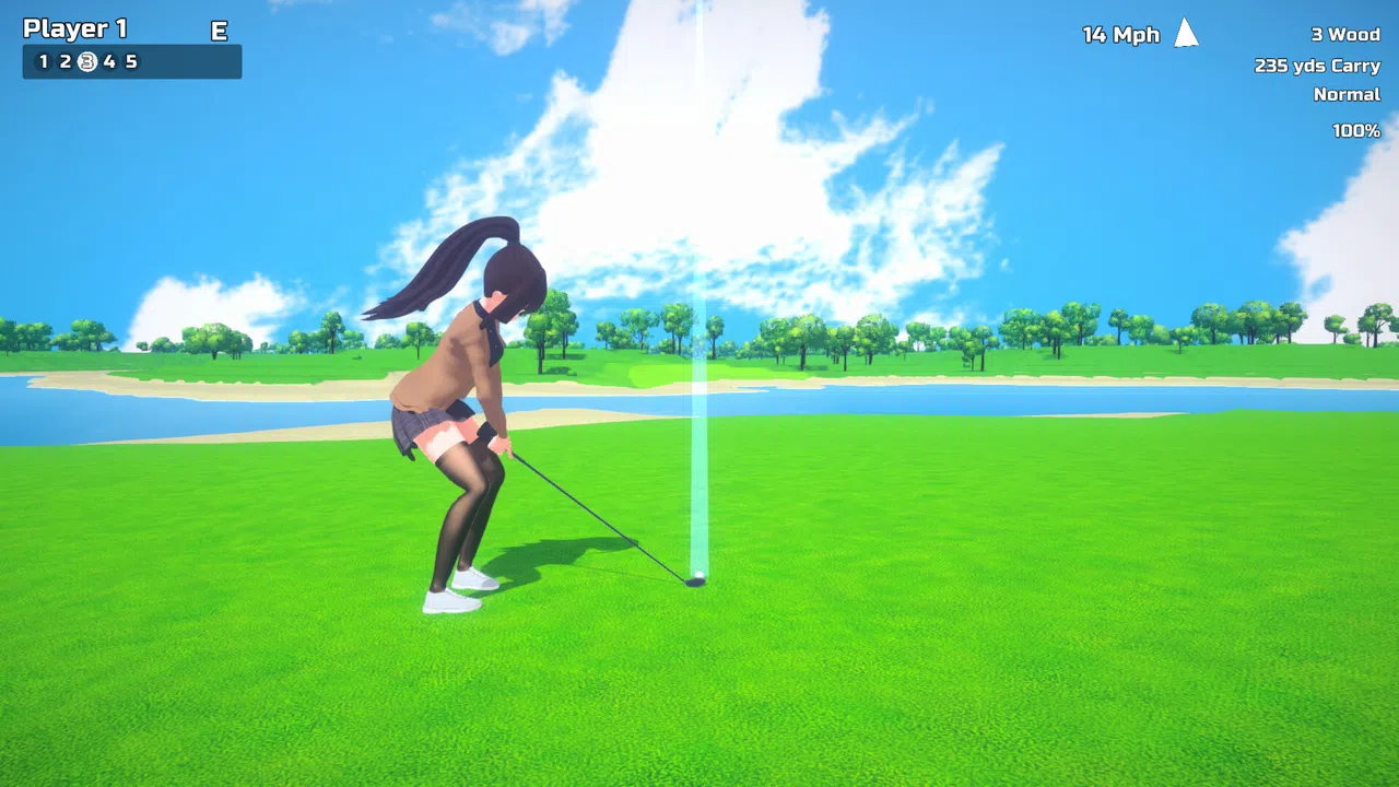 Endless Anime Golf Screenshot 0