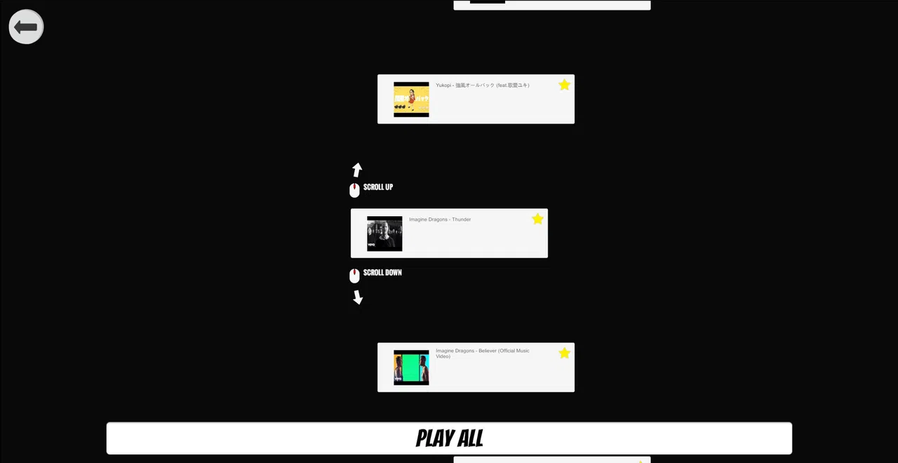 DoDodge - Youtube Play List Screenshot 0