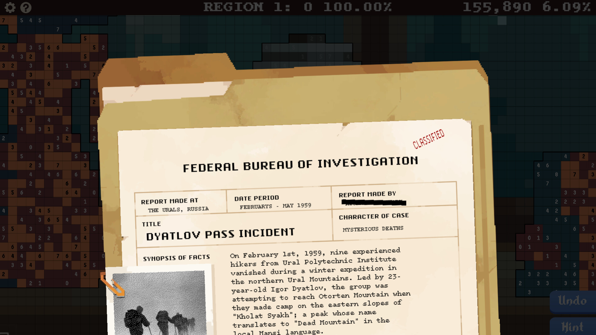 Mosaic of the Strange Demo Screenshot 3