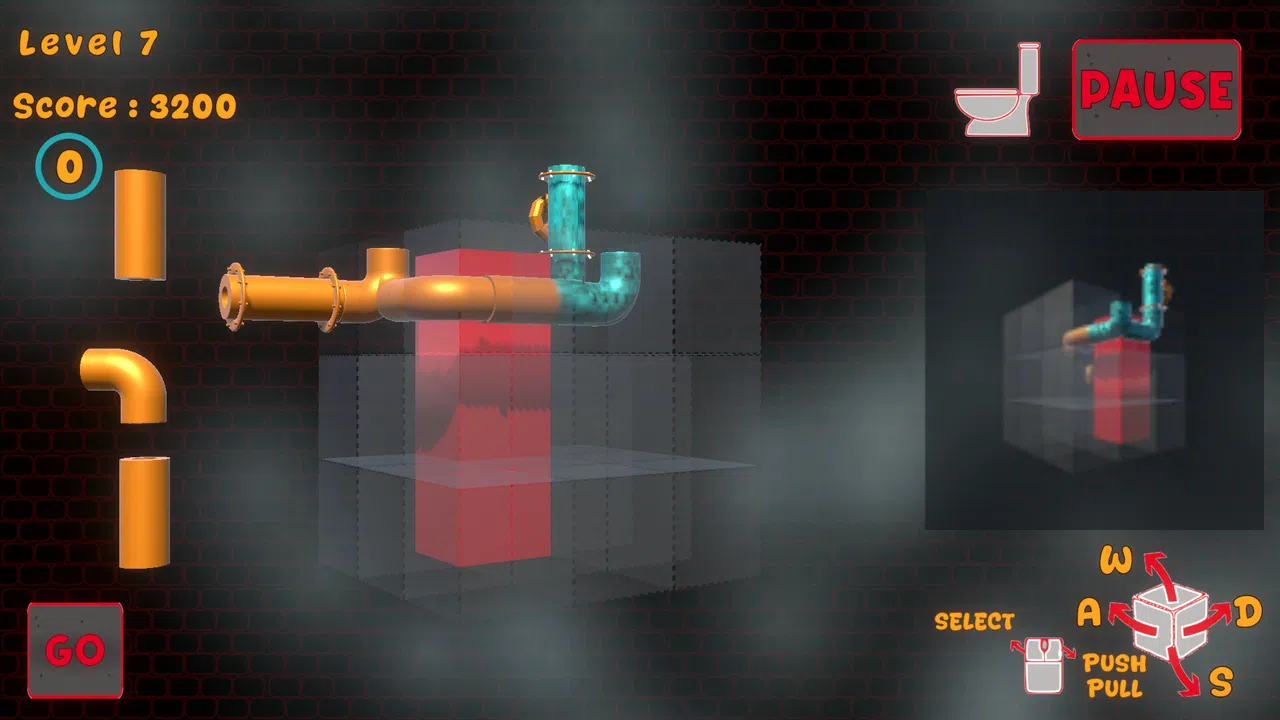 Crazy Pipes 3D Screenshot 0