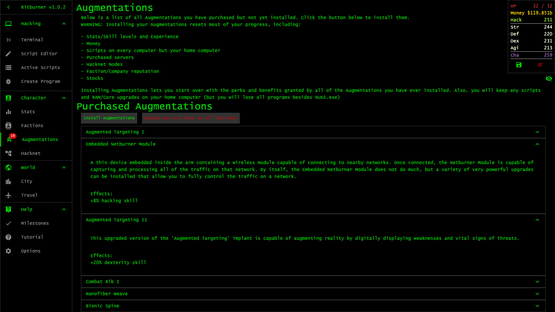 Bitburner Screenshot 8