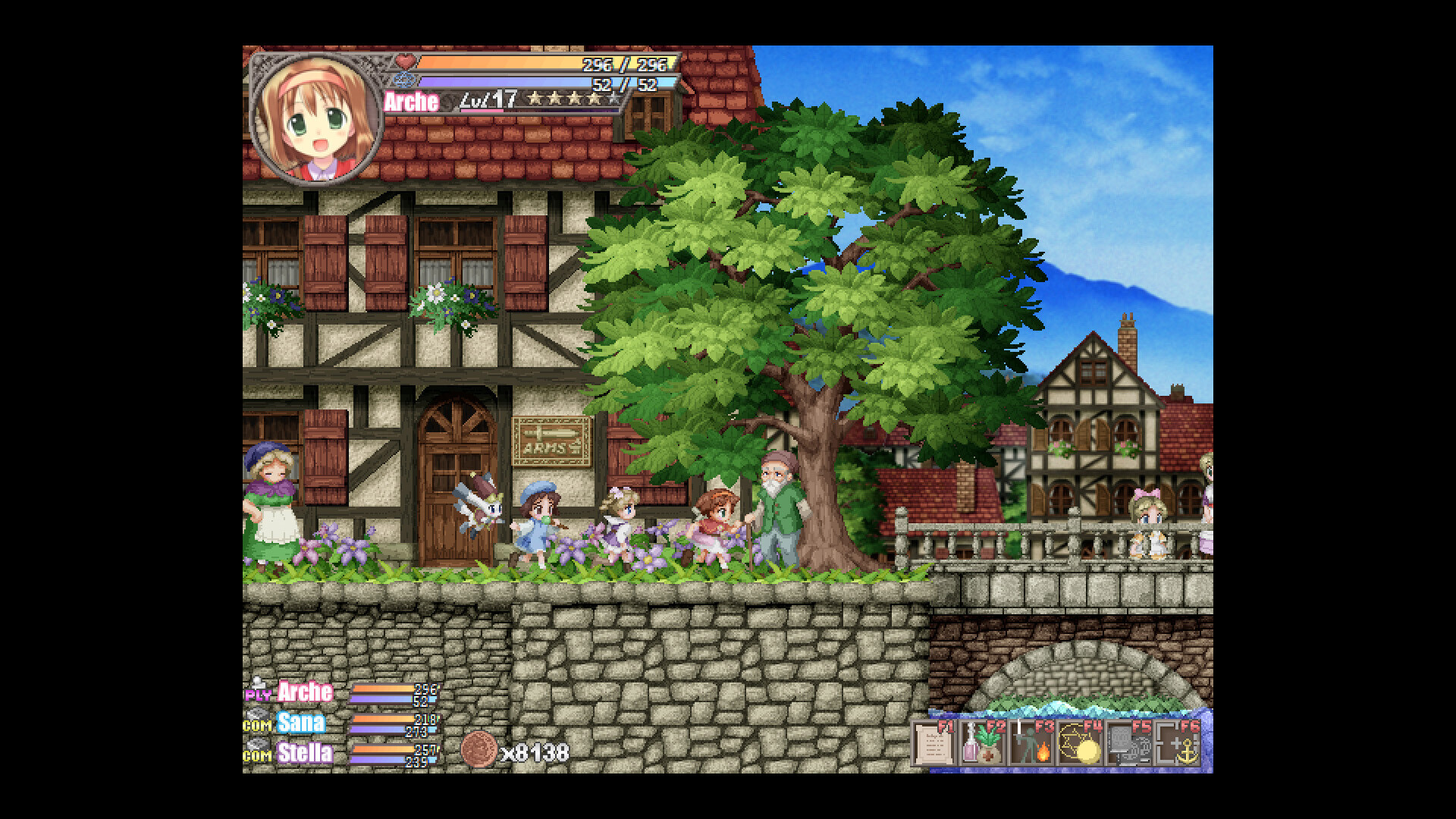 Fortune Summoners: Secret of the Elemental Stone Screenshot 1