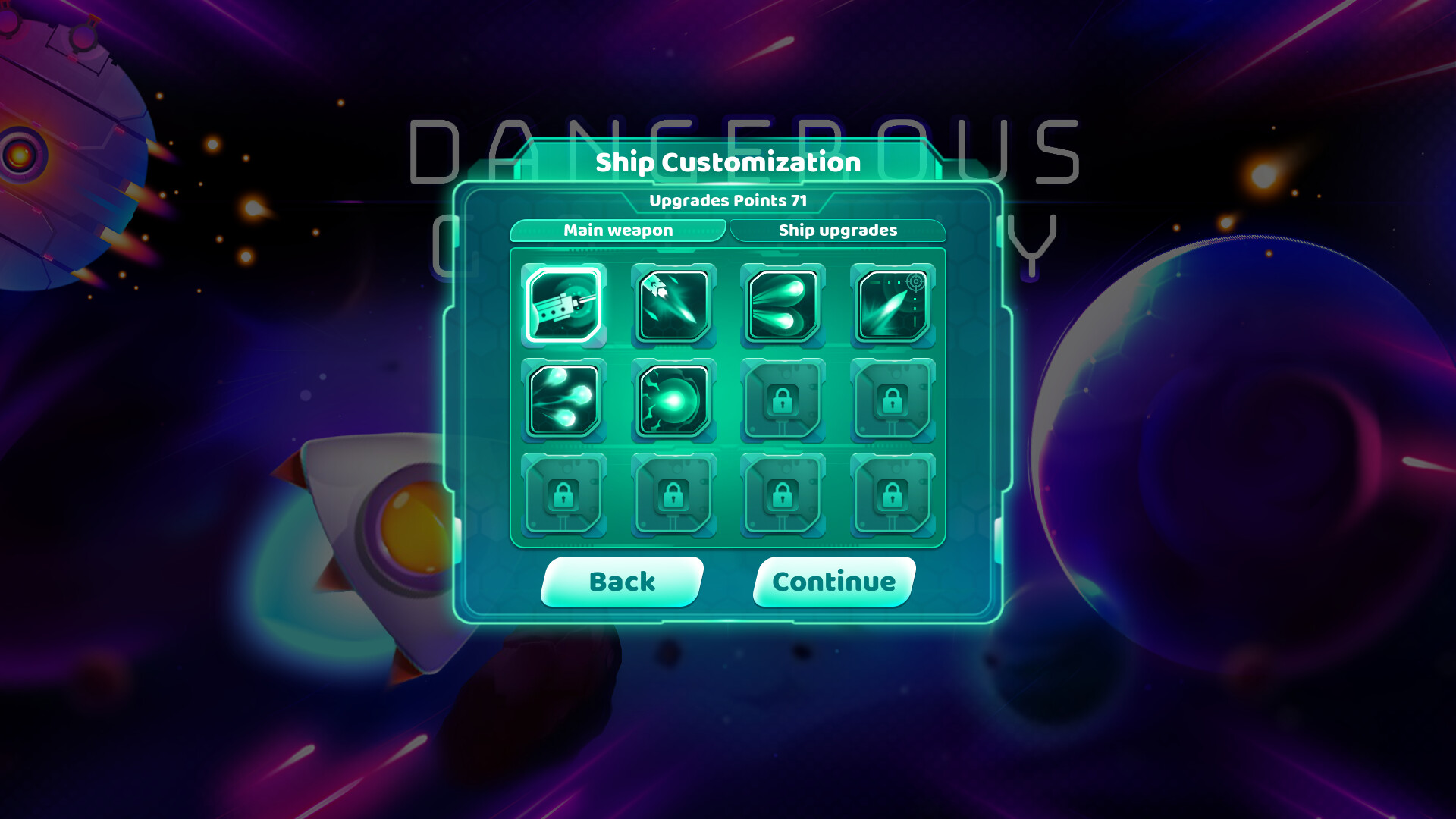 Dangerous Galaxy Demo Screenshot 6