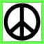 Make love, not war icon