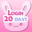 Login 20 Days icon