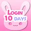 Login 10 Days icon