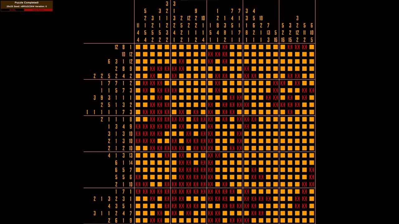InfiniPicross 3 Screenshot 0
