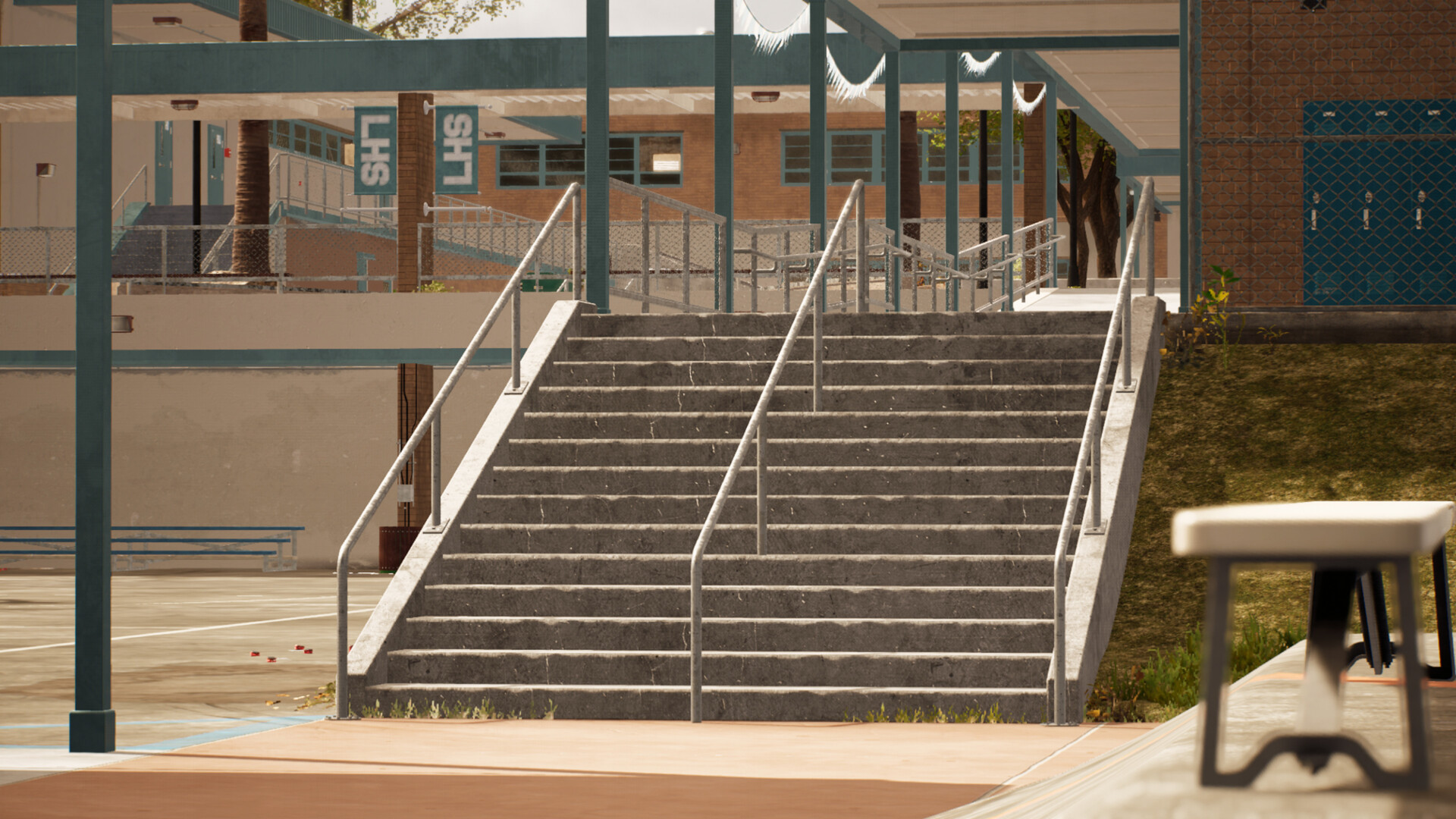 Session: Skate Sim Schoolyard Screenshot 8