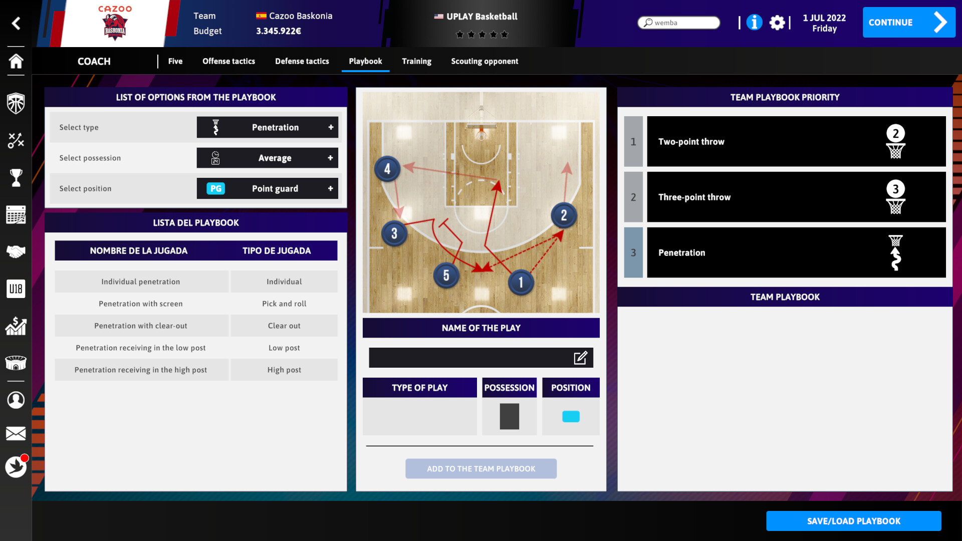 International Basketball Manager 23 Screenshot 6