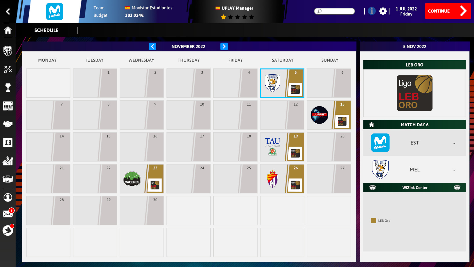 International Basketball Manager 23 Screenshot 7