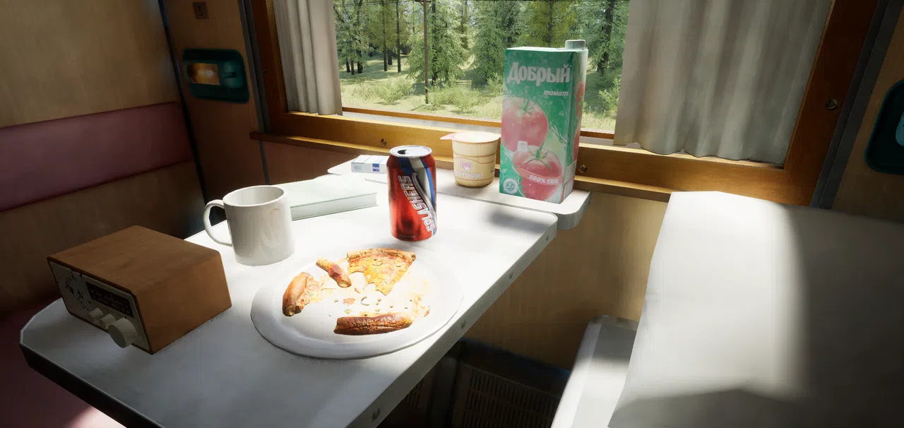 Russian Train Trip 2 - VIP seat in the train car Screenshot 0