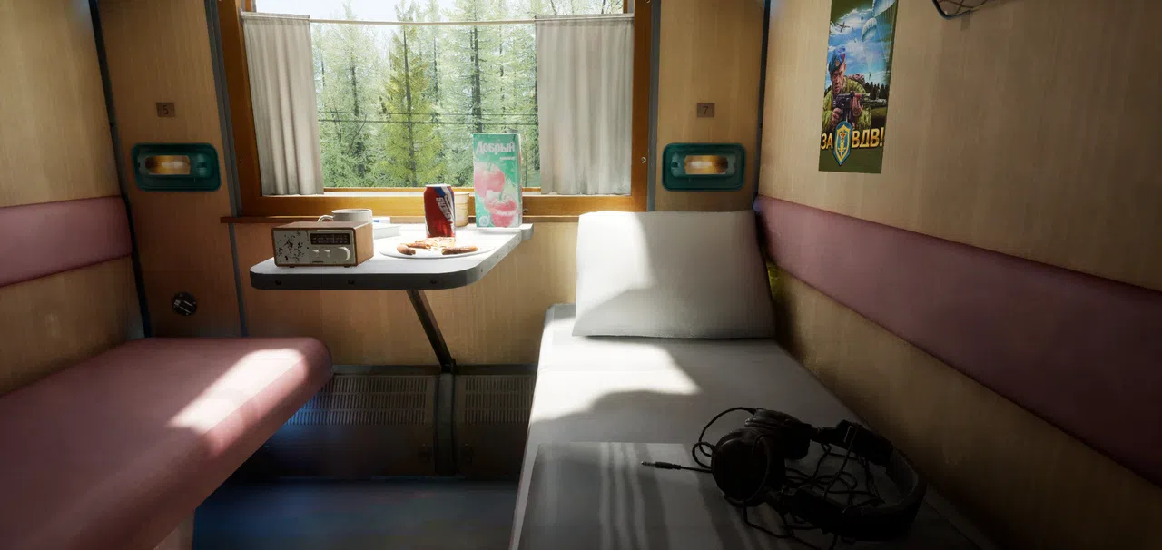 Russian Train Trip 2 - VIP seat in the train car Screenshot 2