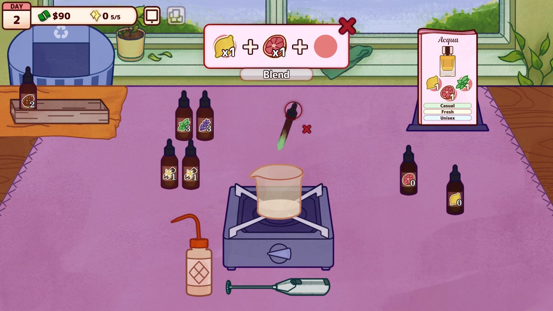 Perfume Atelier Screenshot 2