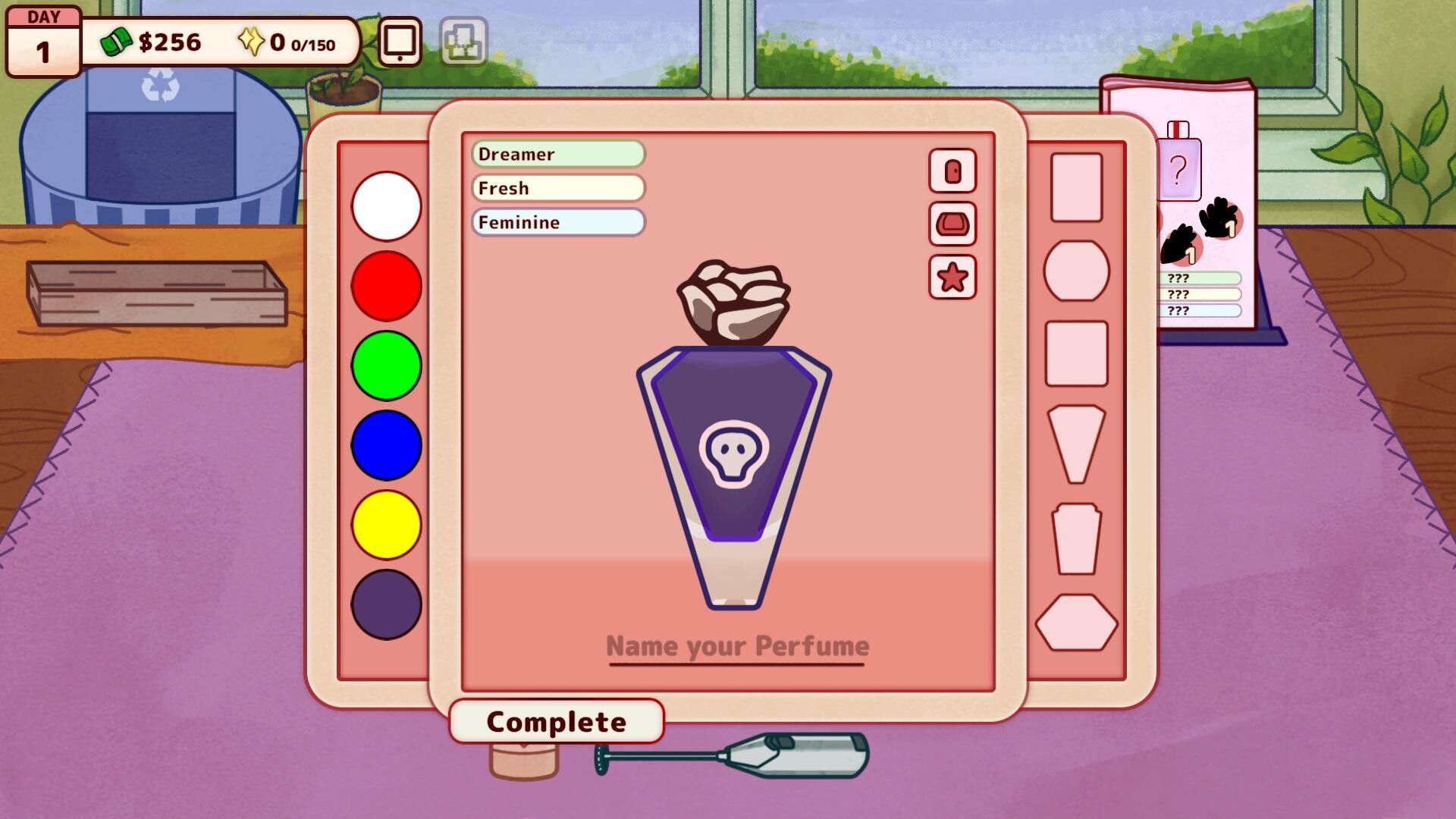 Perfume Atelier Screenshot 4