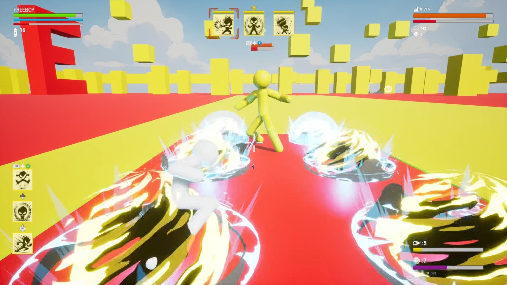 STICKMAN DX : MEGA FIGHTERS Screenshot 1