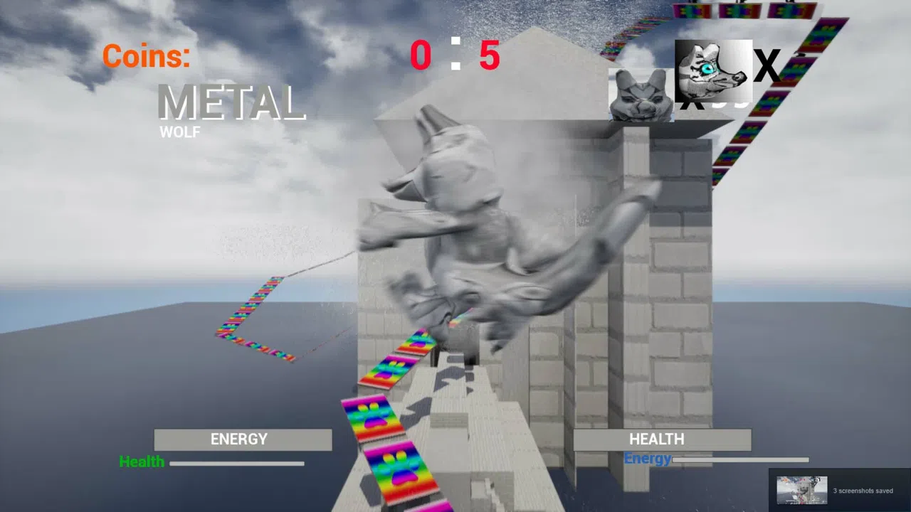 White Wolf - Super + Metal Screenshot 1
