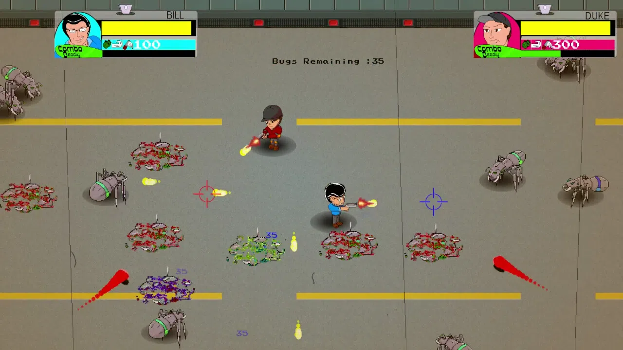 Exterminators of Saturn Screenshot 0