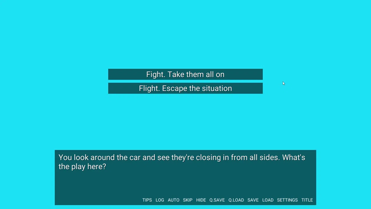 There's Always a Madman: Fight or Flight Demo Screenshot 1