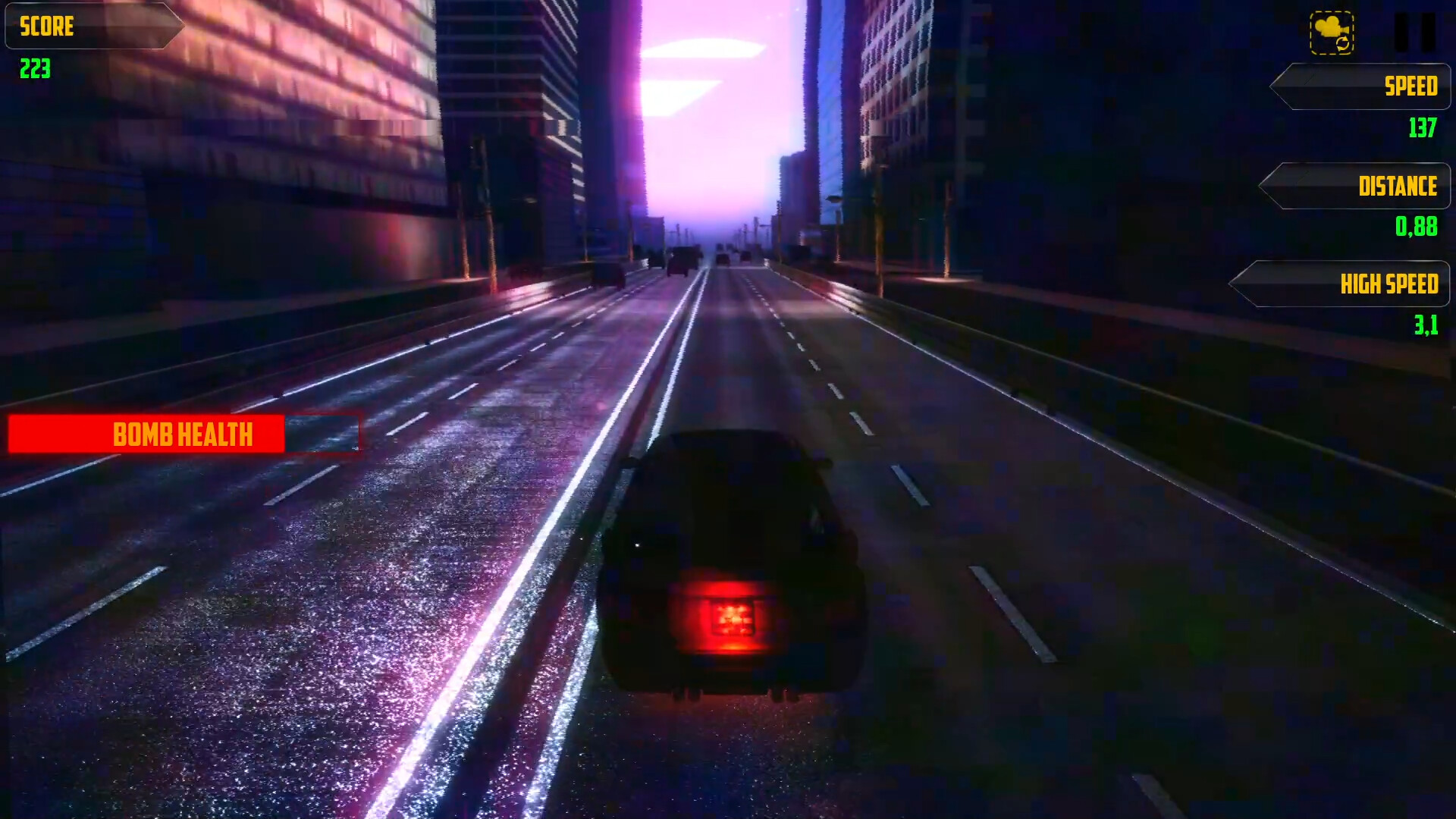 Retrowave Highway Screenshot 2