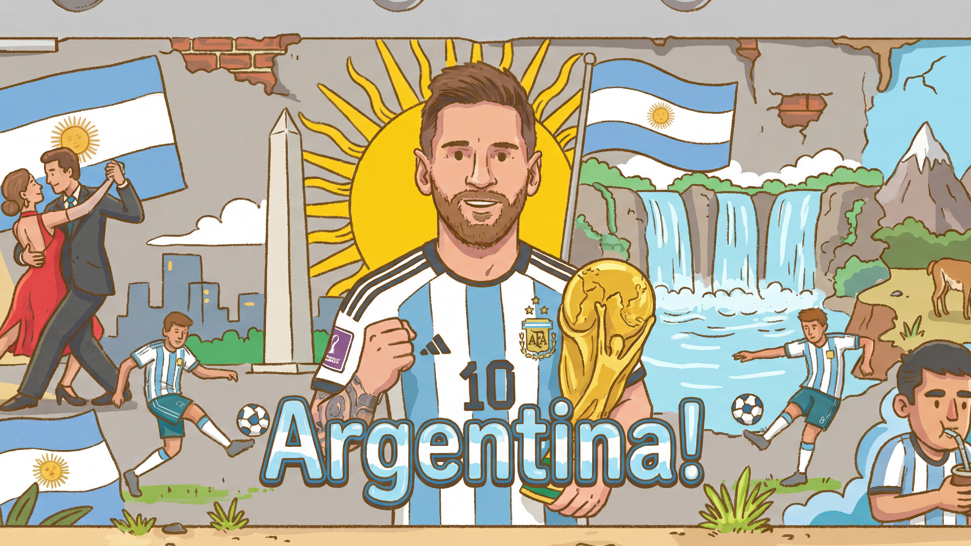 999 Hidden Cats: Argentina Together Screenshot 0